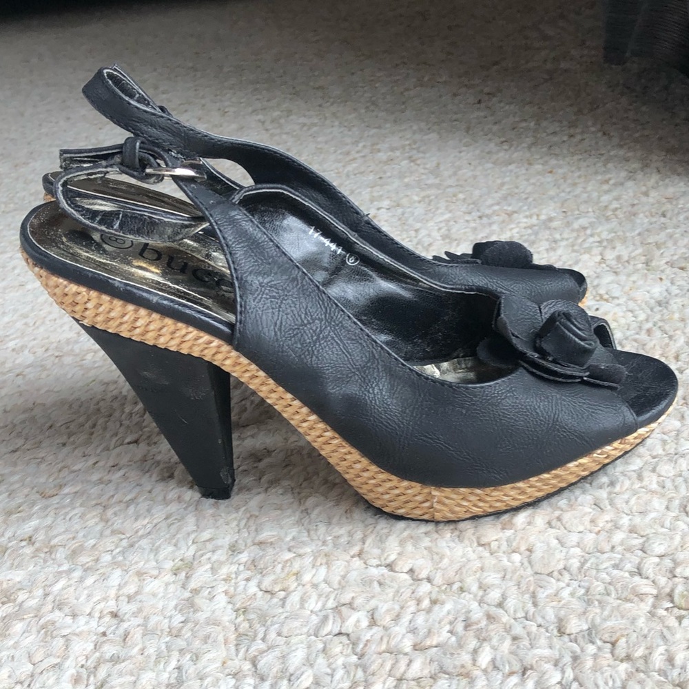 High heels sandals